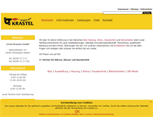 Tablet Screenshot of krastel.de